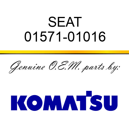 SEAT 01571-01016