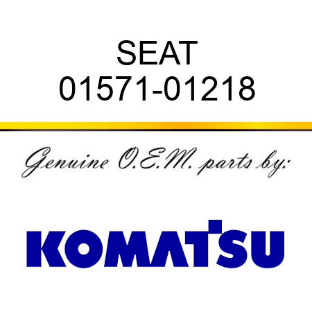 SEAT 01571-01218