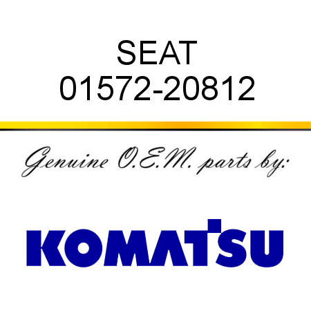 SEAT 01572-20812