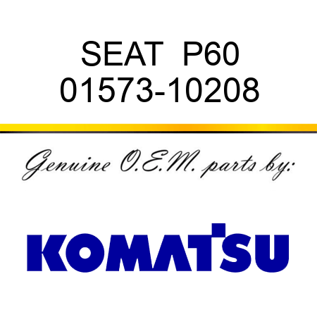 SEAT  P60 01573-10208