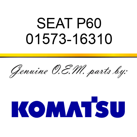 SEAT P60 01573-16310