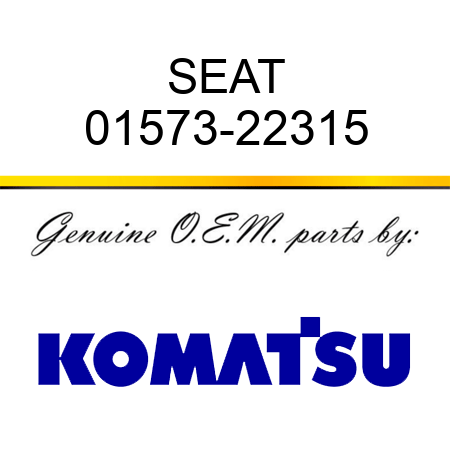 SEAT 01573-22315