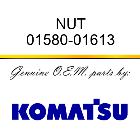 NUT 01580-01613