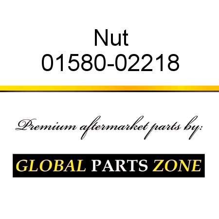 Nut 01580-02218