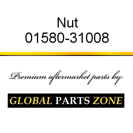 Nut 01580-31008