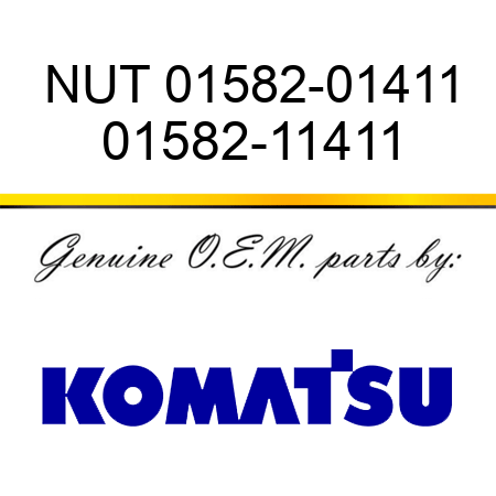 NUT 01582-01411 01582-11411