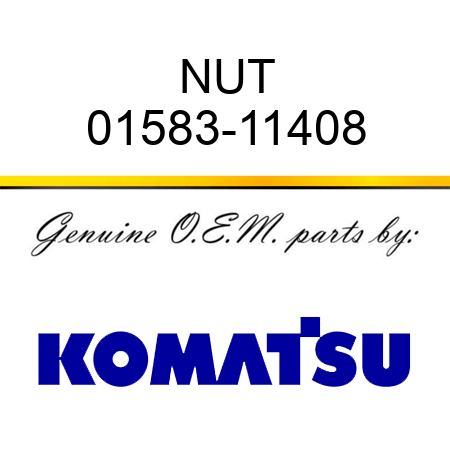 NUT 01583-11408