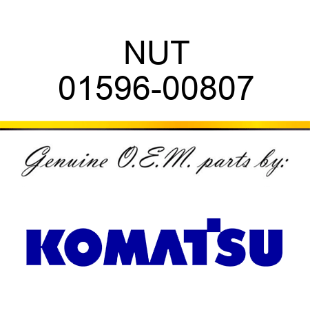 NUT 01596-00807