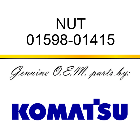 NUT 01598-01415