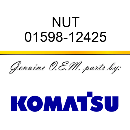 NUT 01598-12425