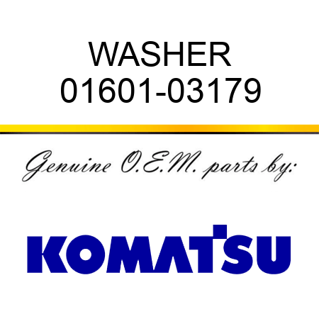 WASHER 01601-03179