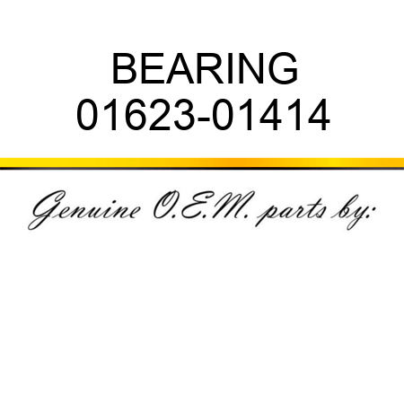 BEARING 01623-01414