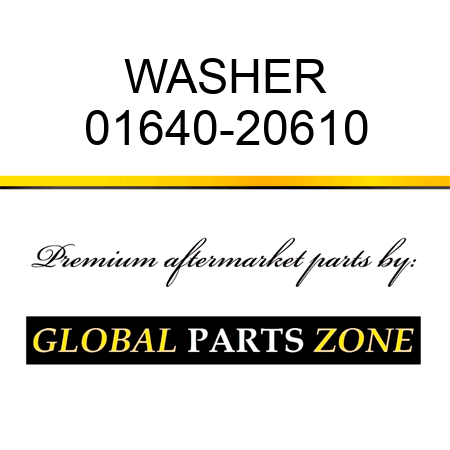 WASHER 01640-20610