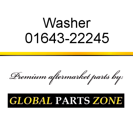 Washer 01643-22245