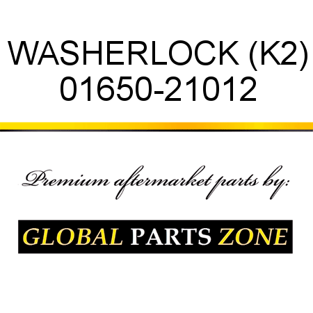 WASHER,LOCK (K2) 01650-21012