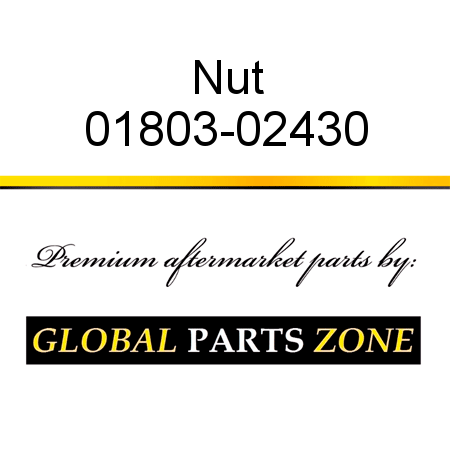 Nut 01803-02430