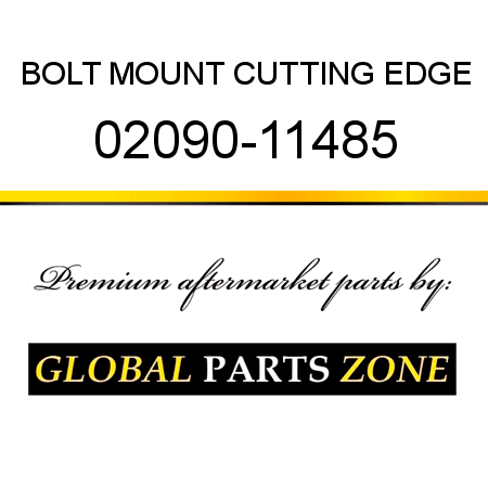 BOLT, MOUNT CUTTING EDGE 02090-11485