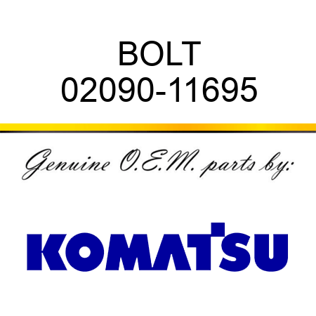 BOLT 02090-11695