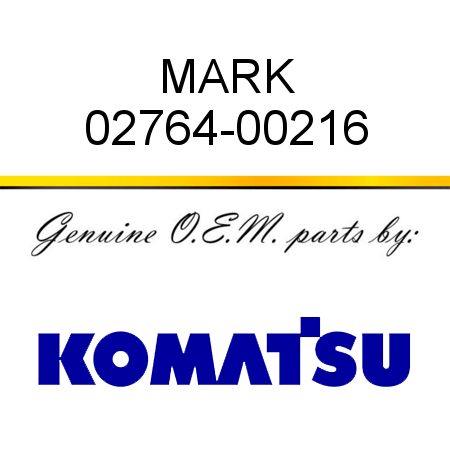 MARK 02764-00216