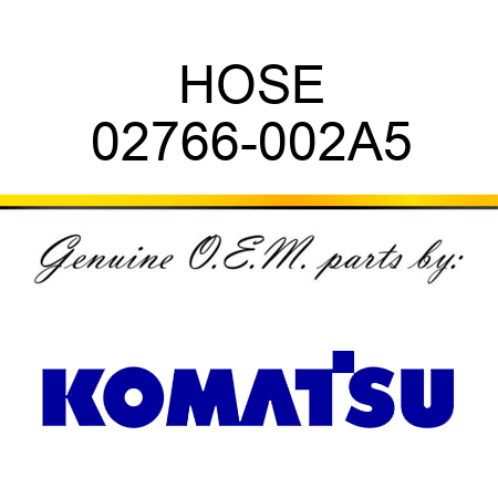 HOSE 02766-002A5