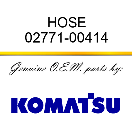 HOSE 02771-00414