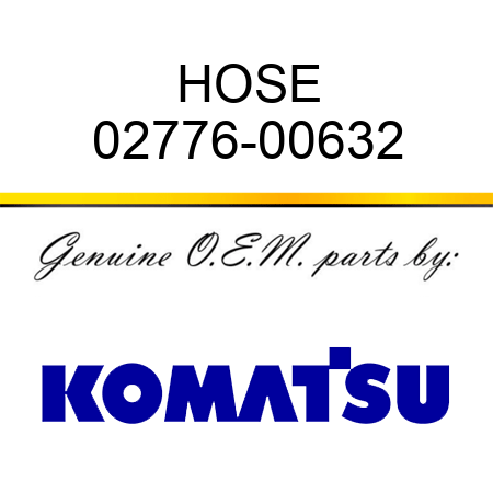 HOSE 02776-00632