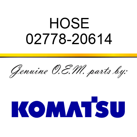 HOSE 02778-20614