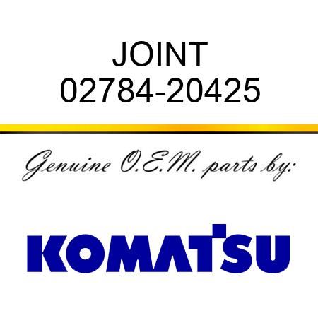 JOINT 02784-20425