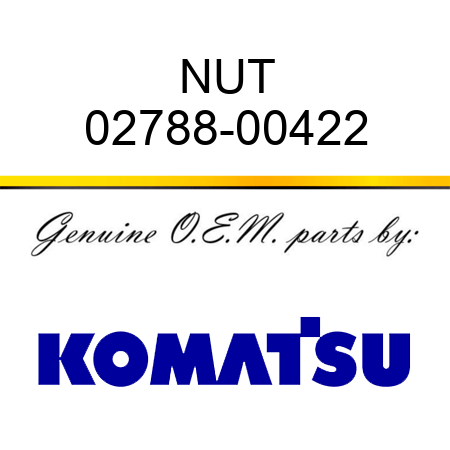 NUT 02788-00422