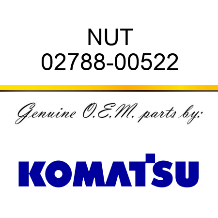 NUT 02788-00522