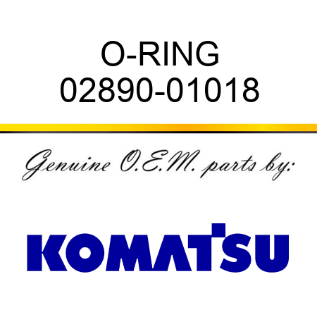 O-RING 02890-01018
