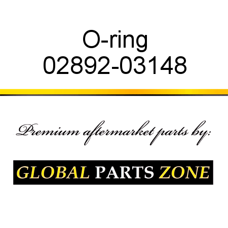 O-ring 02892-03148