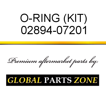 O-RING (KIT) 02894-07201