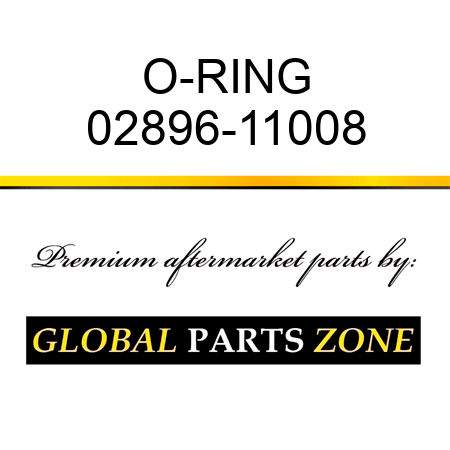 O-RING 02896-11008