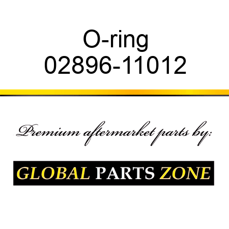 O-ring 02896-11012