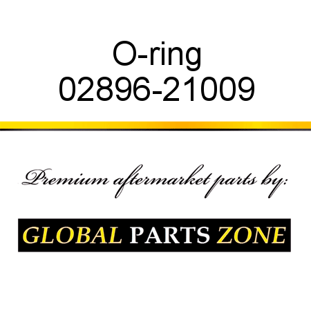 O-ring 02896-21009