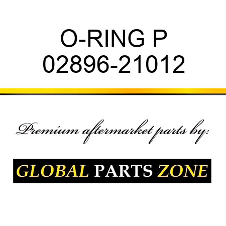 O-RING P 02896-21012