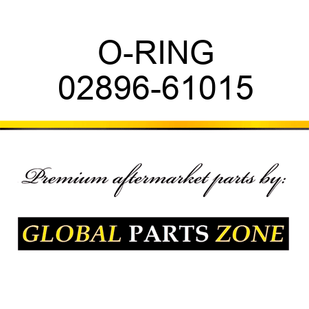 O-RING 02896-61015