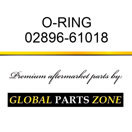 O-RING 02896-61018