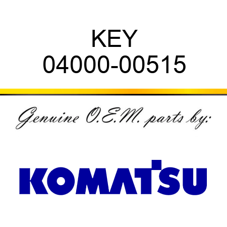 KEY 04000-00515