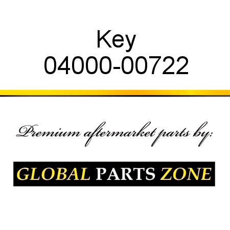 Key 04000-00722