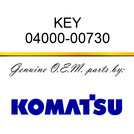 KEY 04000-00730