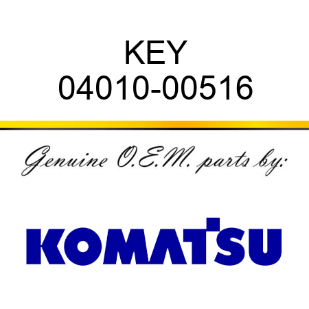 KEY 04010-00516