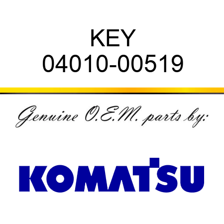 KEY 04010-00519