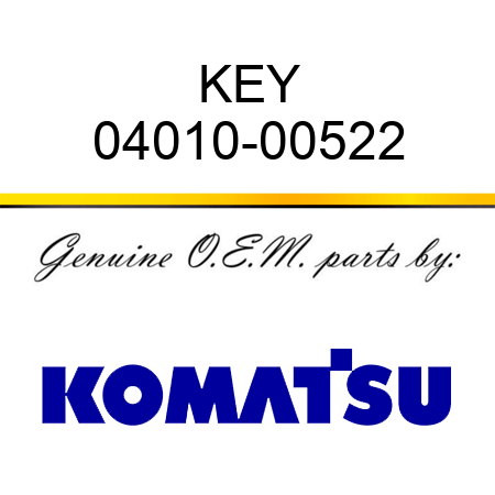 KEY 04010-00522