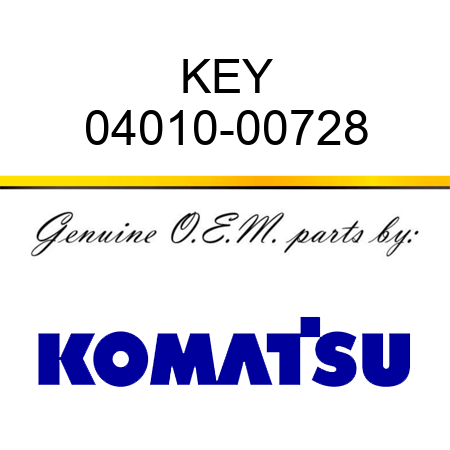 KEY 04010-00728