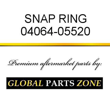 SNAP RING 04064-05520