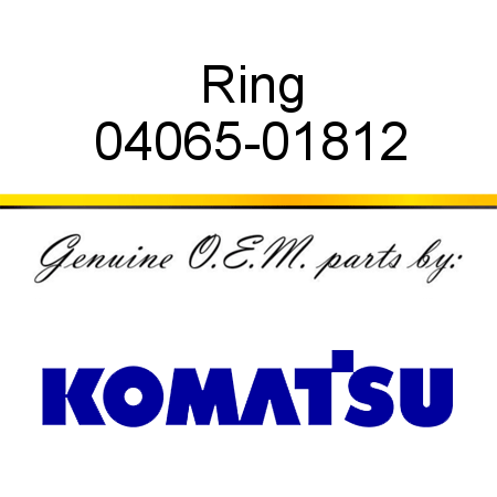 Ring 04065-01812