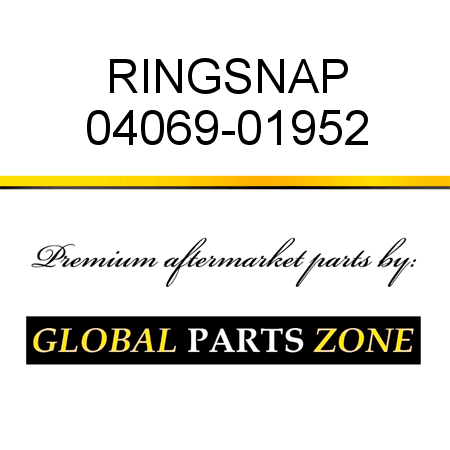RING,SNAP 04069-01952