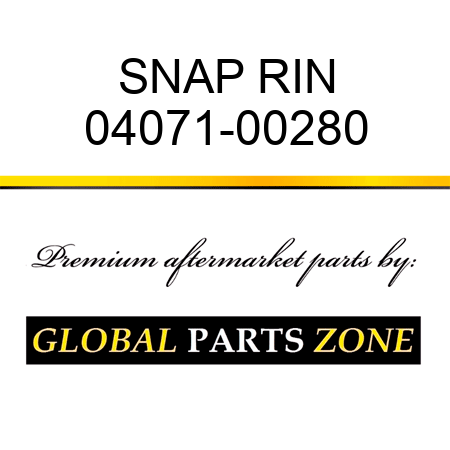 SNAP RIN 04071-00280